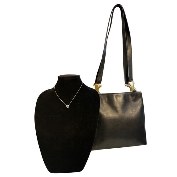 Boo Boo Bundle Paloma Picasso Leather Bag*Tiffany Paloma Picasso Heart Necklace - Picture 1 of 1